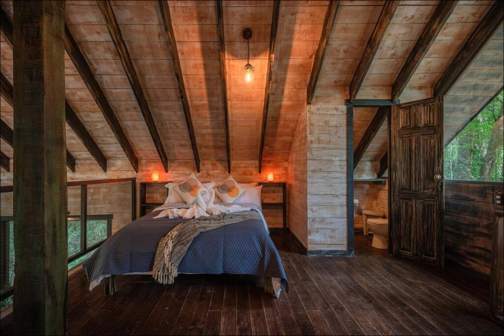 Unicorn Lodge: Direct Riverfront : Unique Experience San Gerardo de Dota Buitenkant foto